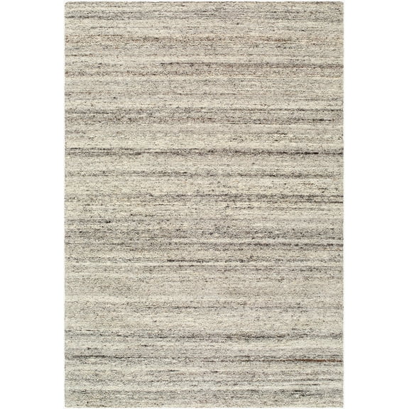 Mark&Day Wool Rugs, 3x10 Natasia Global Ash Runner Area Rug, Stone Grey Ash Charcoal Carpet for Hallway, Kitchen, Bedroom or Living Room (3' x 10' Runner)