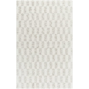 Mark&Day Wool Rugs, 5x8 Beatris Modern Tan/Cream Area Rug (5' x 8')