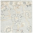 thumbnail image 1 of Mark&Day Wool Rugs, 8x10 Asma Traditional Light Silver Area Rug, Grey Off-White Ash Carpet for Living Room, Bedroom or Kitchen (8' x 10'), 1 of 1