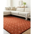 thumbnail image 1 of Mark&Day Wool Rugs, 8x10 Richad Modern Rust Area Rug, Red Carpet for Living Room, Bedroom or Kitchen (8' x 10'), 1 of 6