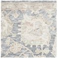 thumbnail image 1 of Mark&Day Wool Rugs, 9x12 Mahala Traditional Silver Area Rug, Grey Off-White Ash Carpet for Living Room, Bedroom or Kitchen (9' x 12'), 1 of 1