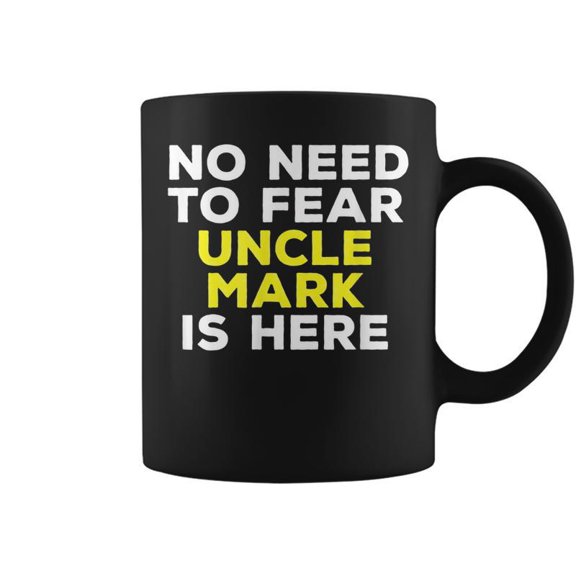 Mark Funny Uncle Gift Family Graphic Name Gift For Mens Coffee Mugs