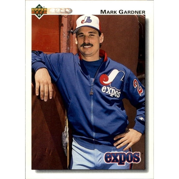 Mark Gardner 1992 Upper Deck MLB #557 Baseball Card Montreal Expos