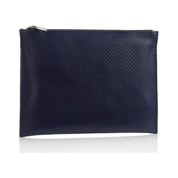 Mark Giusti Oxford Laptop Bag (Embossed Blue)