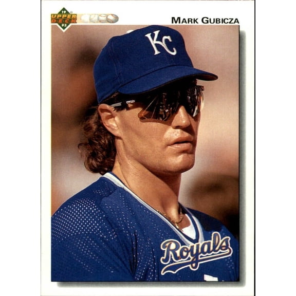 Mark Gubicza 1992 Upper Deck MLB #459 Baseball Card Kansas City Royals