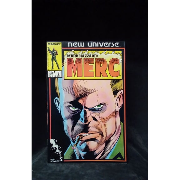 Pre-Owned Mark Hazzard: Merc #3 1987 Marvel Comics Comic Book