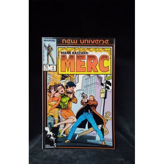 Pre-Owned Mark Hazzard: Merc #4 1987 Marvel Comics Comic Book