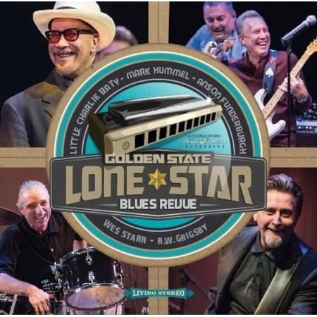 Mark Hummel - Golden State Lone Star Blues Revue - Music & Performance - CD