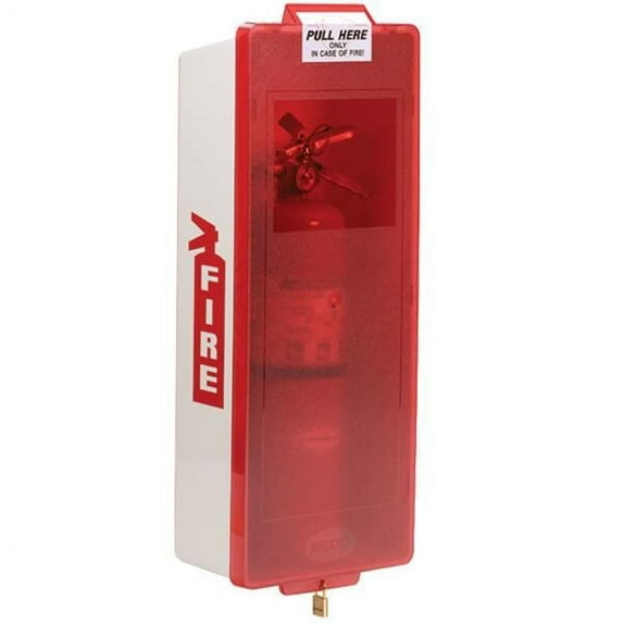 Mark I Jr. Cabinet, White Tub w/ Red Cover (Indoor) (2 Units)