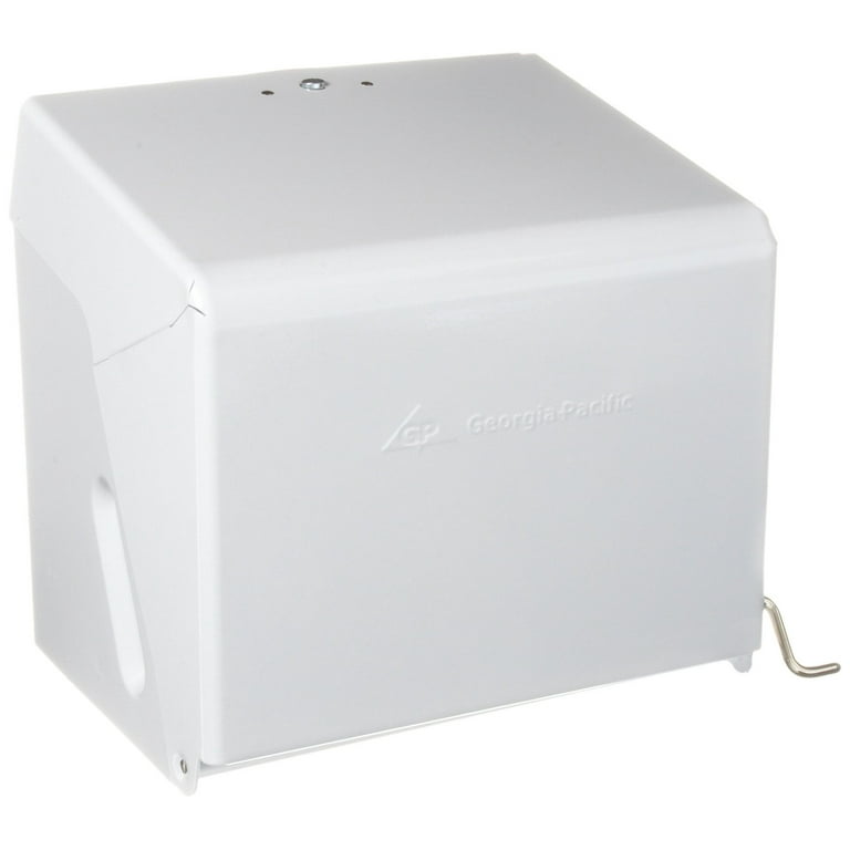 Mark II Crank Roll Towel Dispenser, 10.75 x 8.5 x 10.6, White Mark II Crank Roll Towel Dispenser, 10.75 x 8.5 x 10.6, White