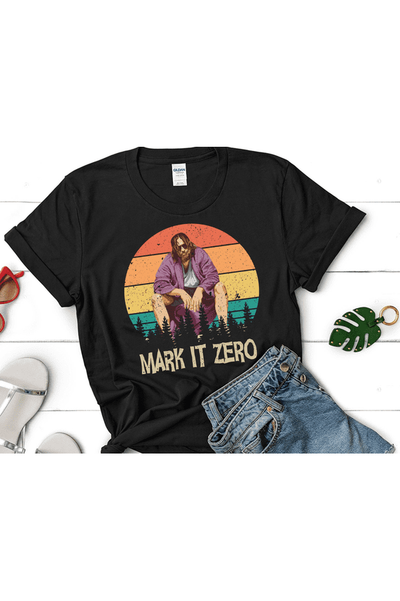 "Mark It Zero" Vintage Tee, Walter Sobchak Shirt, The Big Lebowski T-Shirt, Birthday & Father's Day Gift