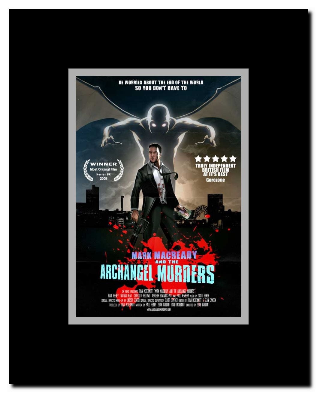 Mark Macready and the Archangel Murders Framed Movie Poster