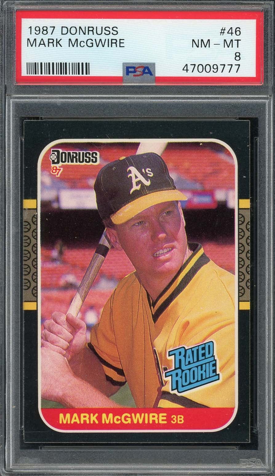 1987 Donruss Mark Mcgwire
