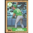 thumbnail image 1 of Mark McGwire Rookie Card 1987 Topps #366, 1 of 2