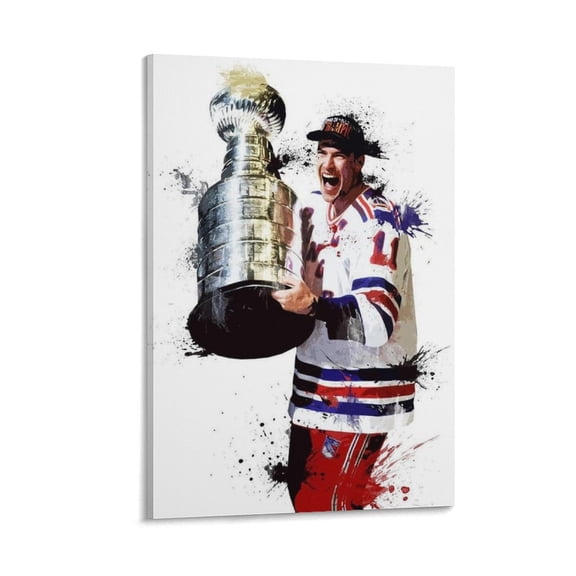 Mark Messier Canvas Poster Artworks Picture Print Poster Wall Art Painting Canvas Gift Decor Home Posters Decorative 12x18inch(30x45cm)
