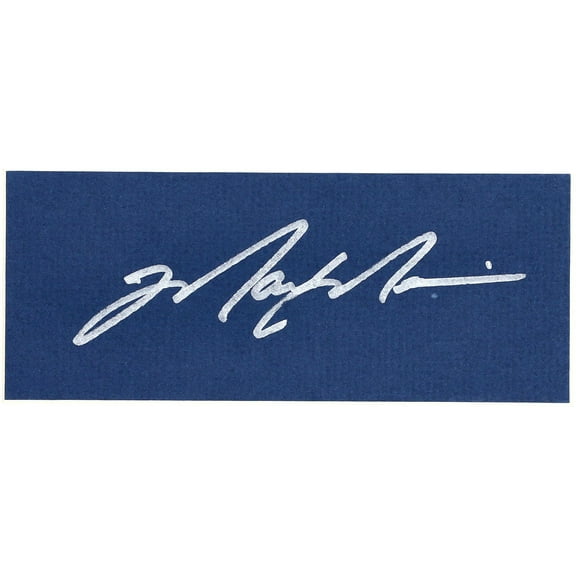 Mark Messier New York Rangers Autographed Blue Cut - Fanatics Authentic Certified