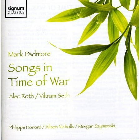 Mark Padmore - Songs in Time of War - Music & Performance - CD