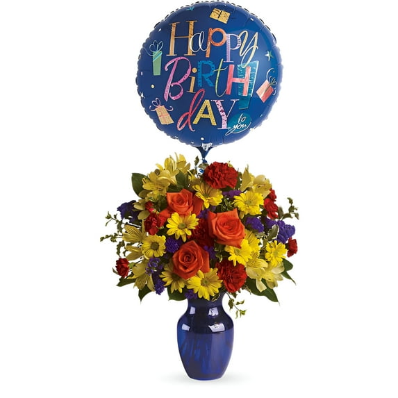 Mark Richard's Floral Designs Fly Away Birthday Bouquet