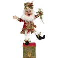 thumbnail image 1 of Mark Roberts 2023 Joyful Elf Stocking Holder - 14 Inches, Modern Fireplace Decor for Christmas Stockings, 1 of 1