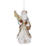 Mark Roberts Christmas 2020 Christmas Greetings Santa Ornament, 8", Festive Christmas Decor, Accent for Christmas Tree