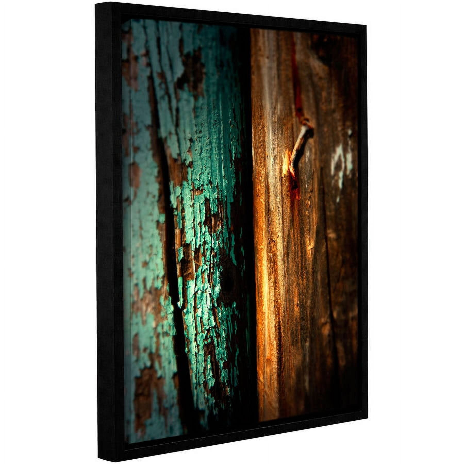 Mark Ross "Wood And Nail" Floater-Framed Gallery-Wrapped Canvas