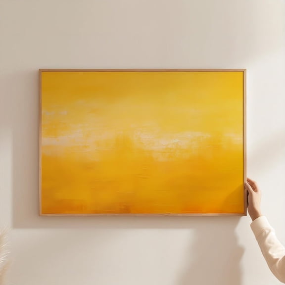 Mark Rothko Abstract Museum Quality Horizontal Inspired Piece V2, Unframed Paper Poster 8x10in
