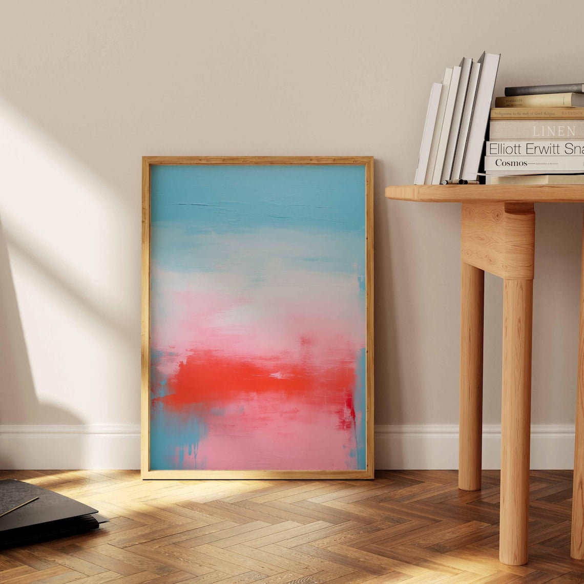 Mark Rothko Abstract Wall Art Print, Pastel Geometric Decor - Walmart.com