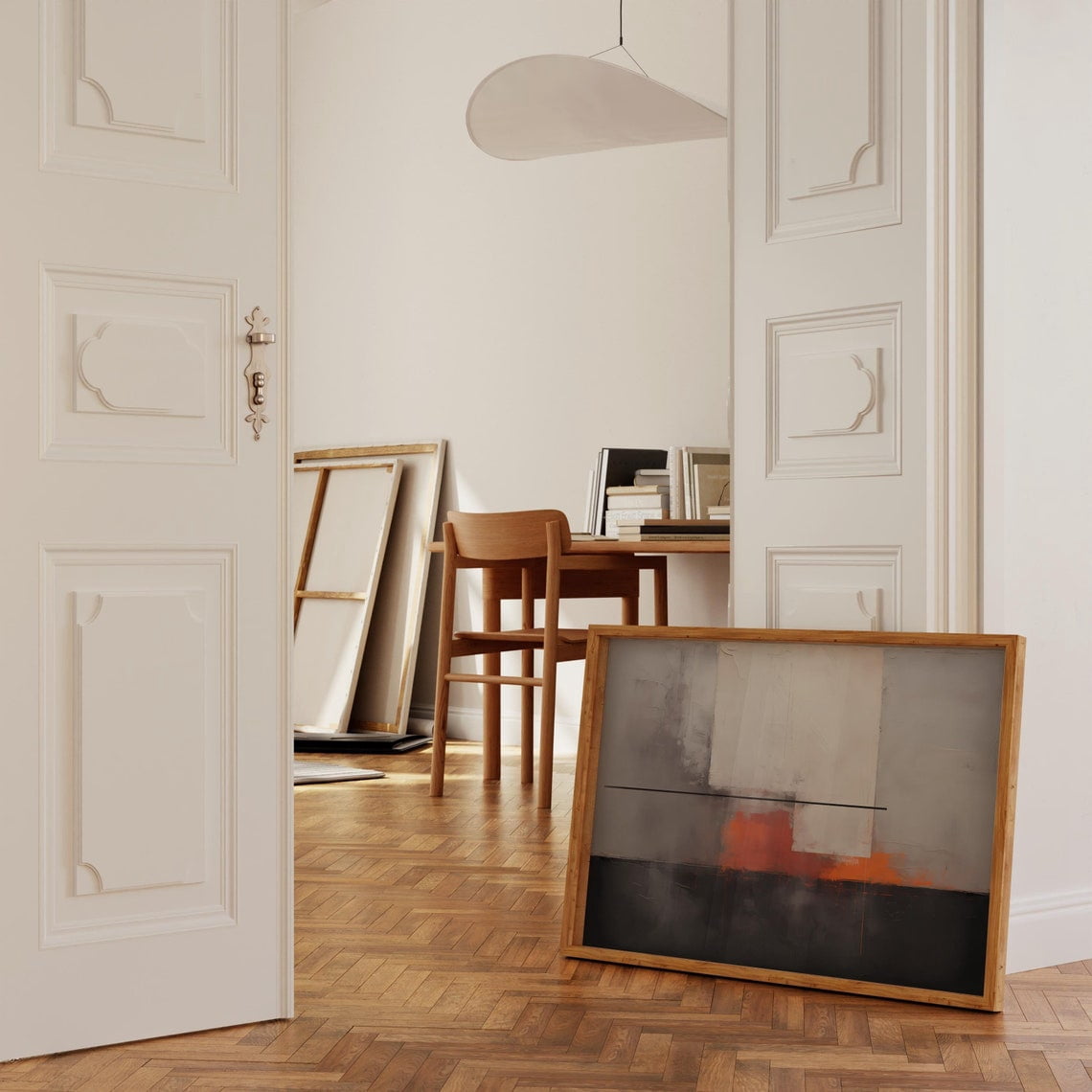 Mark Rothko Inspired Minimalist Horizontal Wall Art Print, Color Field ...