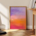 Mark Rothko Inspired Pastel Abstract Geometric Wall Art Print, Modern ...
