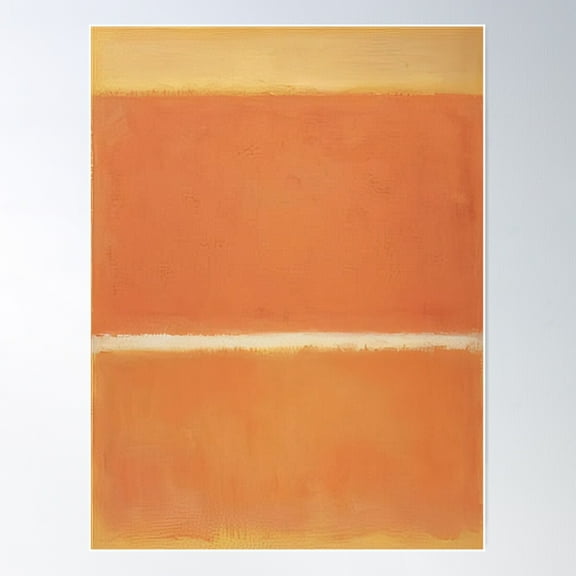 Mark Rothko - No.11 - 1963 Poster Wall Art, Modern Wall Decor For Living Room Bedroom, 8x12 UNFRAMED