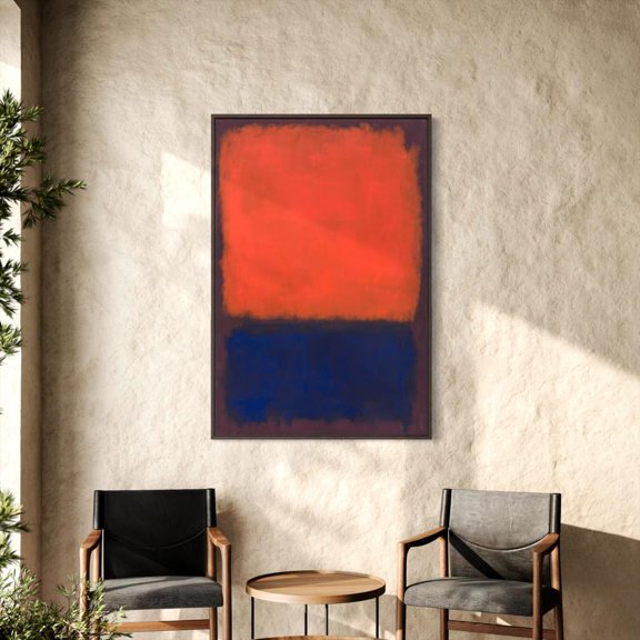 Mark Rothko No 14 Modern Expressionism Reproduction Portrait Decor Unframed Paper Print