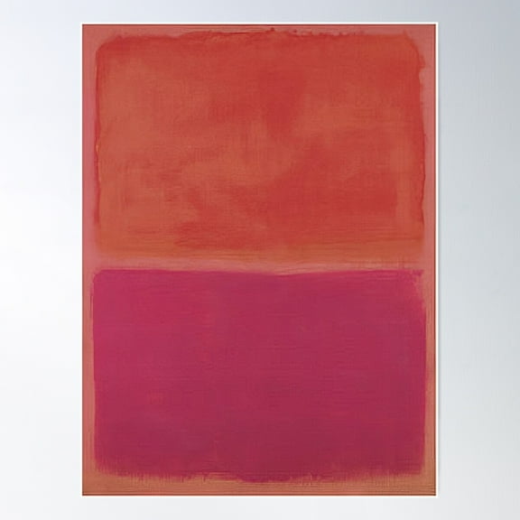 Mark Rothko - No. 3 - 1967 Poster Wall Art, Modern Wall Decor For Living Room Bedroom, 8x12 UNFRAMED