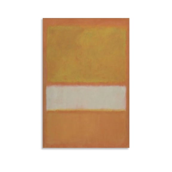 Untitled (No. 11) by Mark Rothko Painting Poster Art Poster Canvas Painting Decor Wall Print Photo Gifts Home Modern Decorative Posters 12x18inch(30x45cm)