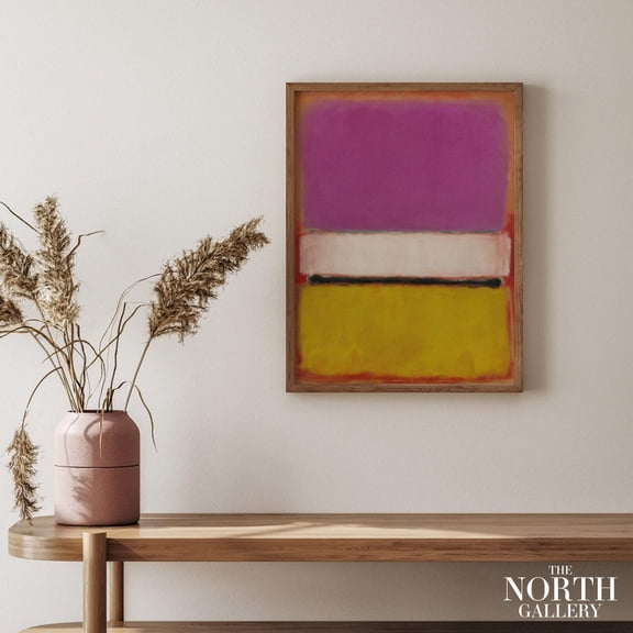 Mark Rothko Poster Art Print, Museum Exbition, Contemporary, Museum Wall Art UNFRAMED Poster, Wall Art for Decor, Present, 8x12