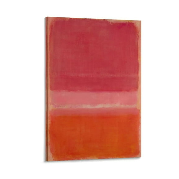 Mark Rothko Print 《Red》 Canvas Wall Art Poster Poster Decorative Painting Canvas Wall Art Living Room Posters Bedroom Painting 12x18inch(30x45cm)