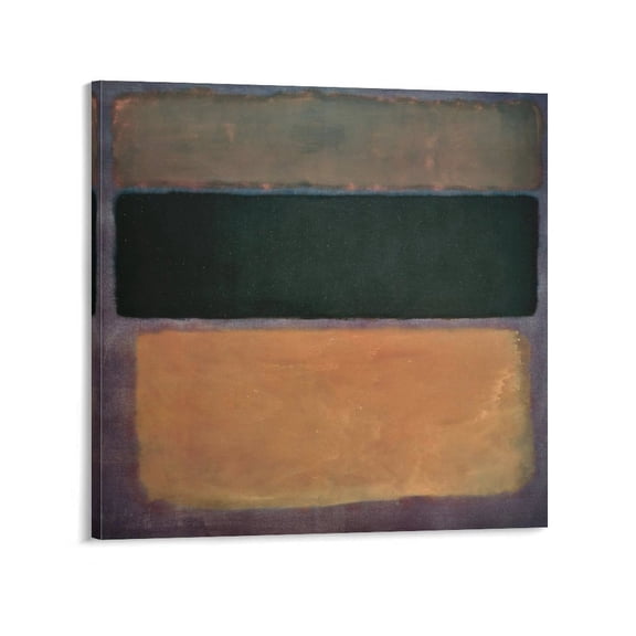 Mark Rothko Prints 《No. 10, 1963》 Wall Art Paintings Poster Poster Cool Artworks Painting Wall Art Canvas Prints Hanging Picture Home Decor Posters Gift 16x16inch(40x40cm)