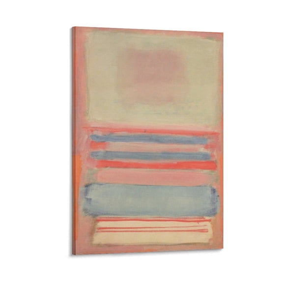 Mark Rothko Prints 《No. 7 Or No. 11》 Wall Art Paintings Poster (32) Artworks Picture Print Poster Wall Art Painting Canvas Gift Decor Home Posters Decorative 16x24inch(40x60cm)