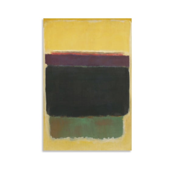 Mark Rothko Prints 《Untitled, 1949》 Wall Art Paintings Poster Artworks Canvas Poster Room Aesthetic Wall Art Prints Home Modern Decor Gifts 16x24inch(40x60cm)