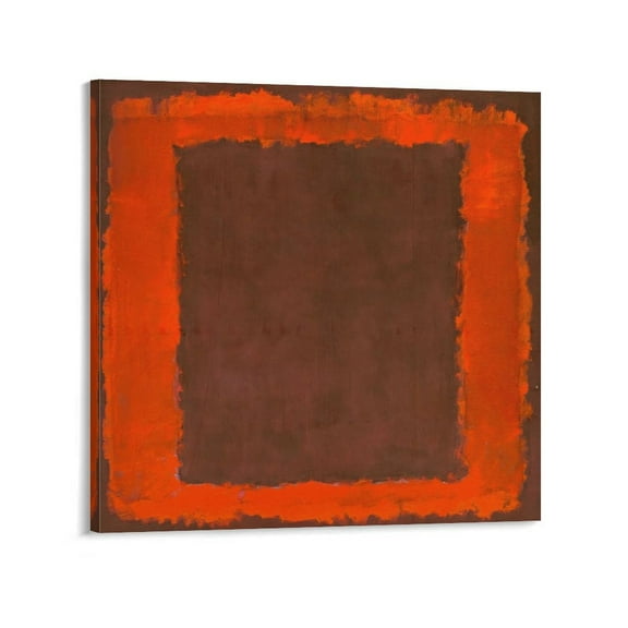 Mark Rothko Prints 《Untitled》 Wall Art Paintings Poster Posters Wall Art Painting Canvas Gift Living Room Prints Bedroom Decor Poster Artworks 12x12inch(30x30cm)