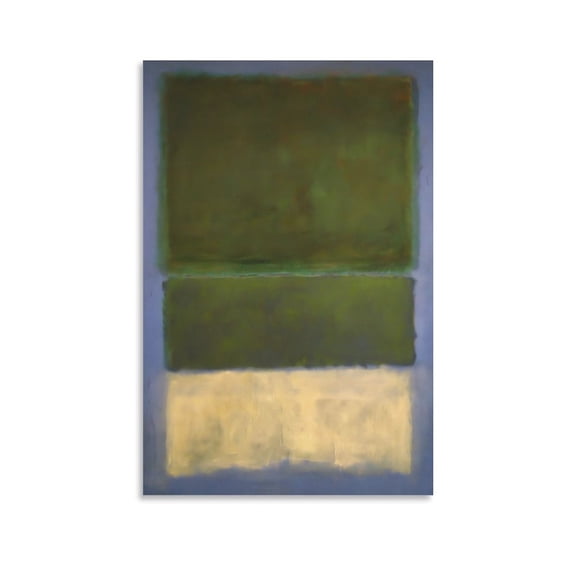 Mark Rothko Prints Wall Art Paintings Poster (5) Wall Art Poster Scroll Canvas Painting Picture Living Room Decor Home 08x12inch(20x30cm)