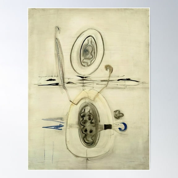 Mark Rothko - Untitled - 1940 Poster Wall Art, Modern Wall Decor For Living Room Bedroom, 16x24 UNFRAMED