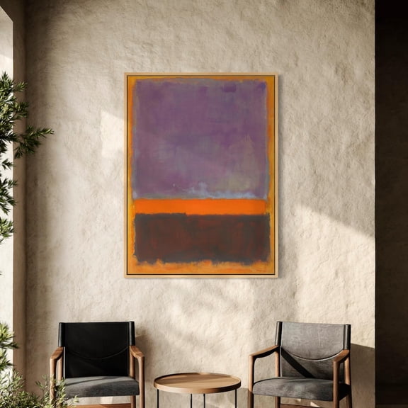 Mark Rothko Untitled Expressionism Mid Century Modern Wall Art Unframed Paper Print