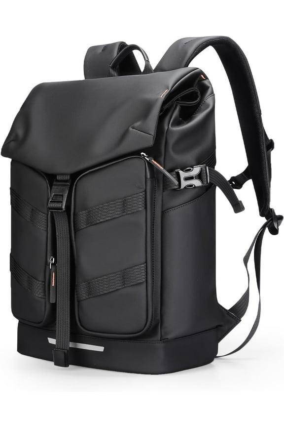 Stylish Business Backpack with 17.3 Inch Laptop Compartment & Waterproof Design for Men - Ideal for Daily Use