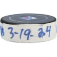 Mark Scheifele Winnipeg Jets GameUsed Goal Puck from March 19, 2024 vs