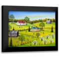 thumbnail image 1 of Mark, Sharon 24x19 Black Modern Framed Museum Art Print Titled - Apple Blossom Time, 1 of 5