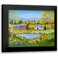 thumbnail image 1 of Mark, Sharon 24x20 Black Modern Framed Museum Art Print Titled - Spring Dream, 1 of 5