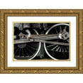 thumbnail image 1 of Mark Spowart Photography 24x17 Gold Ornate Wood Framed with Double Matting Museum Art Print Titled - Industrial Track 2, 1 of 4