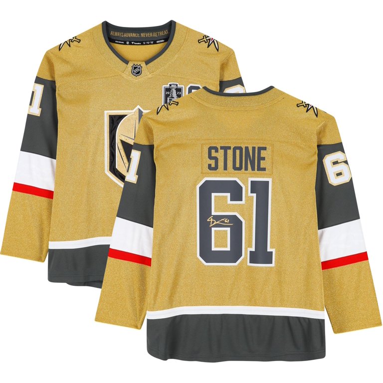 Mark Stone Vegas Golden Knights Autographed Gold Fanatics