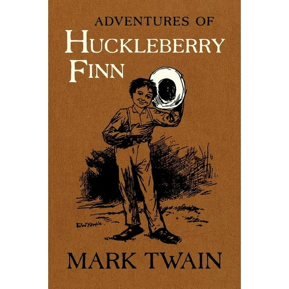 Mark Twain Library Adventures of Huckleberry Finn: The Authoritative Text with Original Illustrations Volume 9, (Hardcover)
