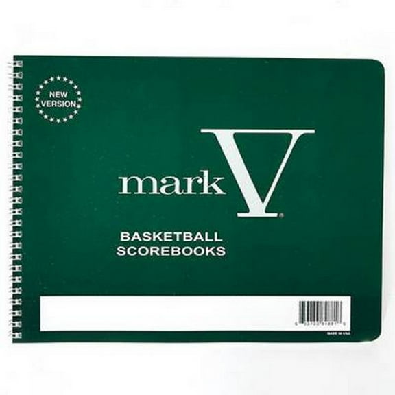 Mark V Basketball Coaches Scorebook